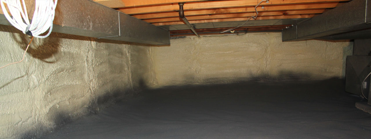 Santa Fe spray foam insulation for crawl spaces